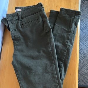 721 Skinny High Rise Green Levi’s